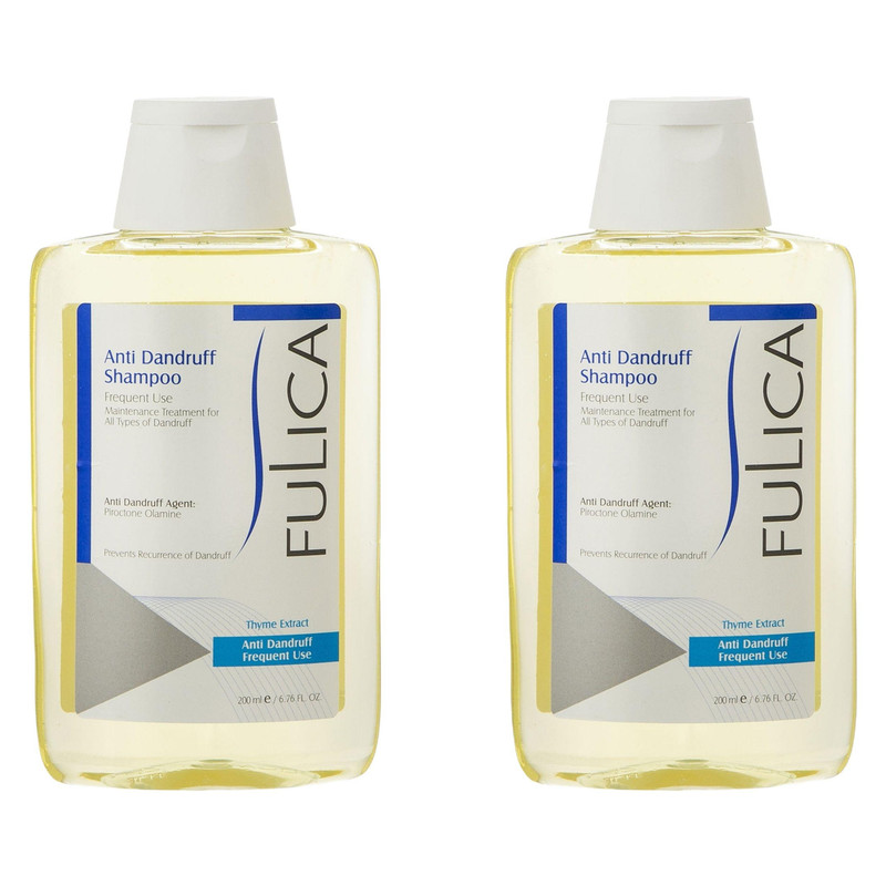 شامپو ضد شوره مو روزانه فولیکا مناسب موهای معمولی حجم 200 میلی لیتر بسته 2 عددی